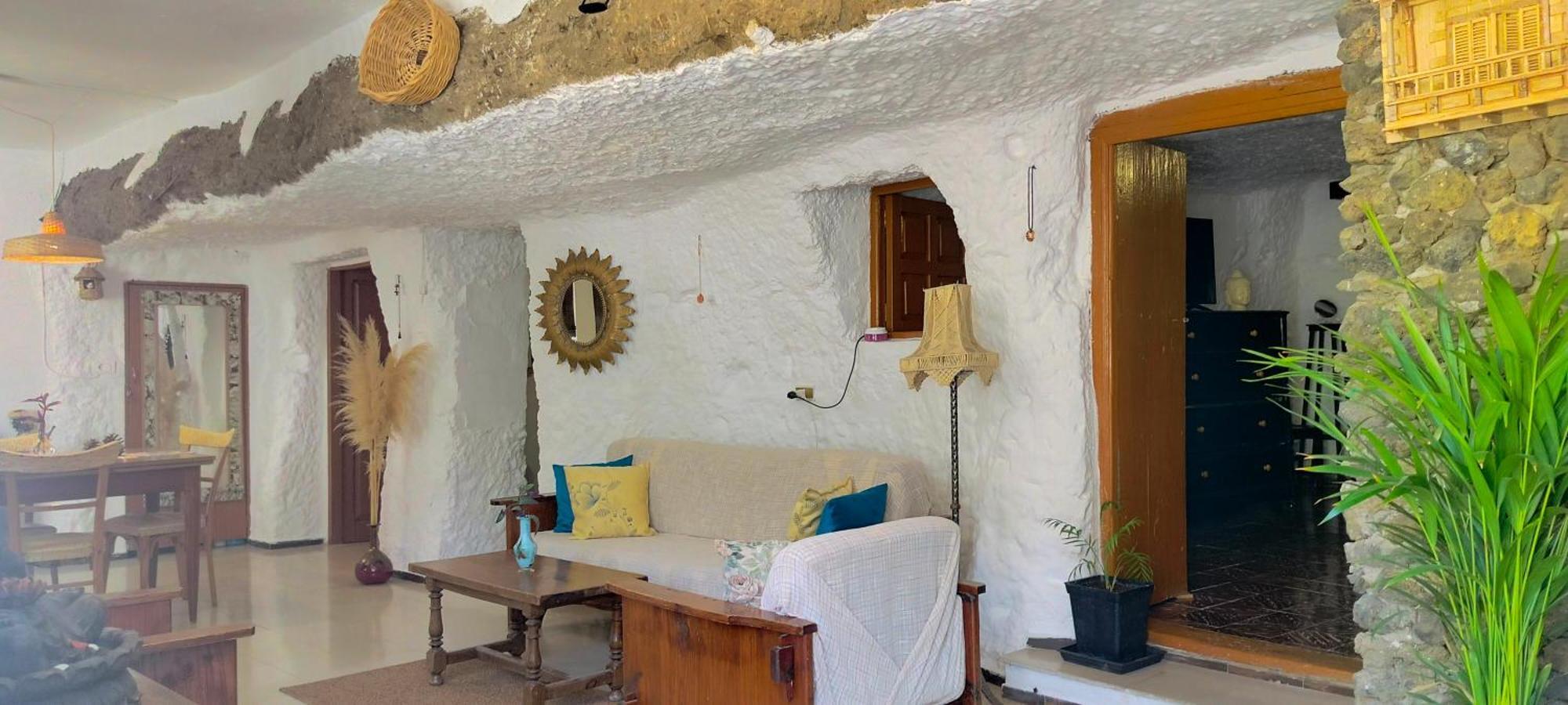 Casa Cueva Rural Trebola, Artenara Juncalillo Exterior photo