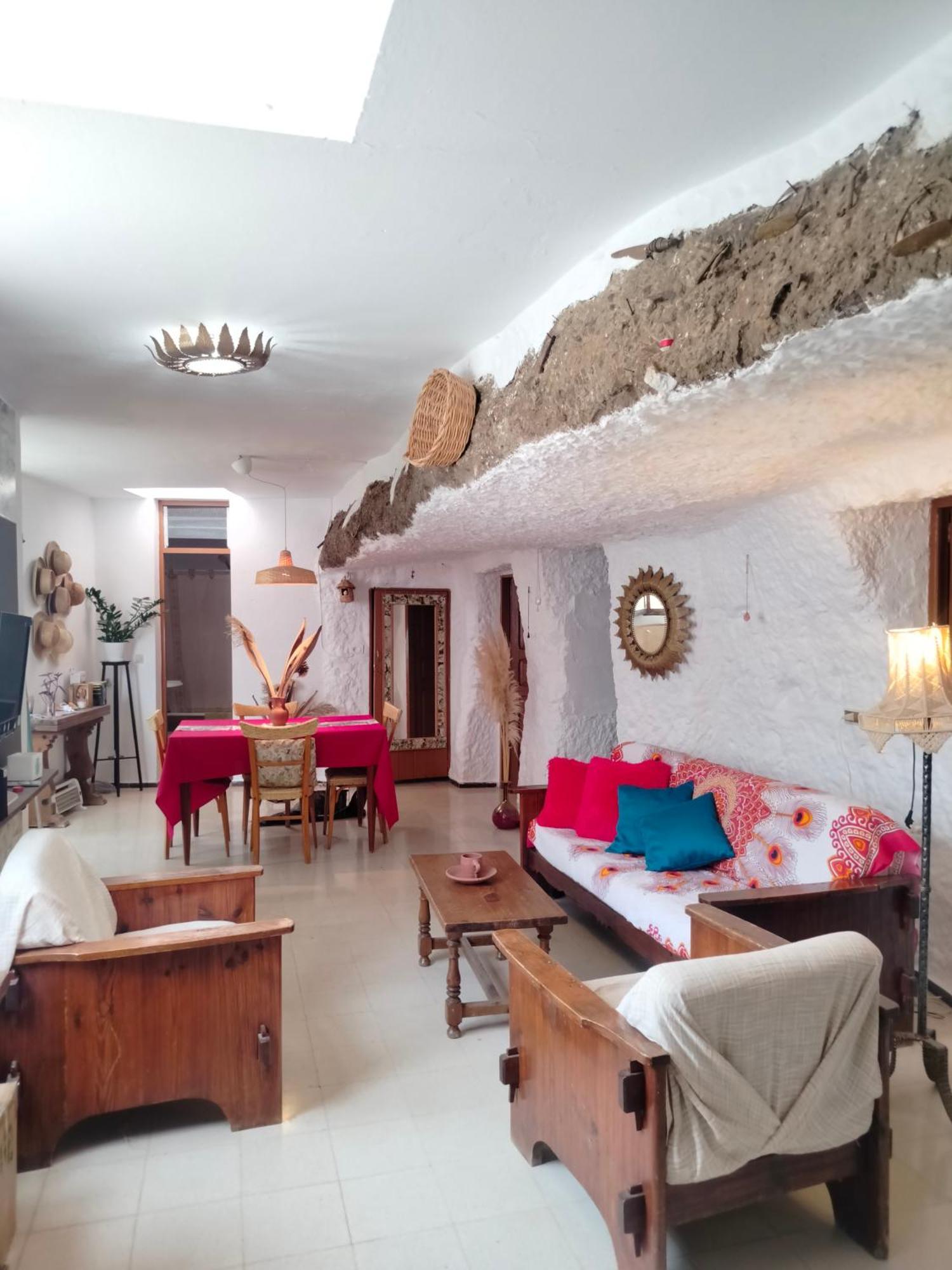 Casa Cueva Rural Trebola, Artenara Juncalillo Exterior photo